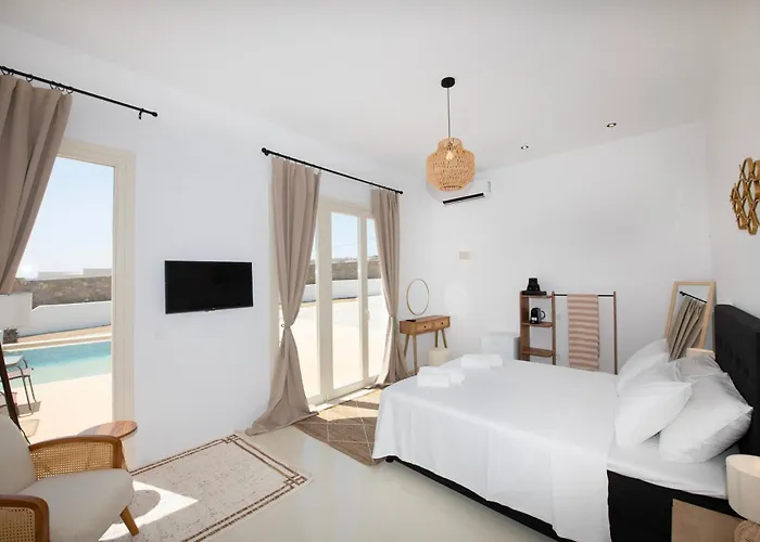 Adyton Mykonos Luxury & Pools منزل ريفي